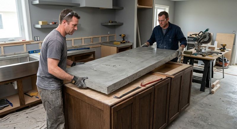 Concrete Countertop Service in Napa, CA