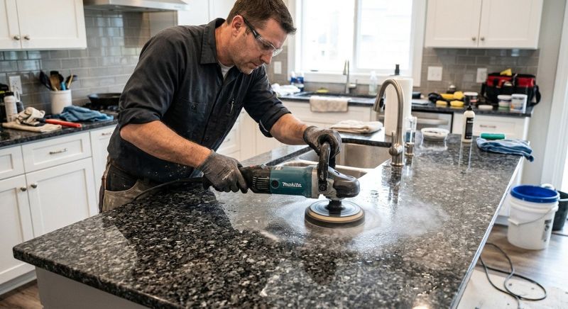 Countertop Reglazing in Roseville, CA