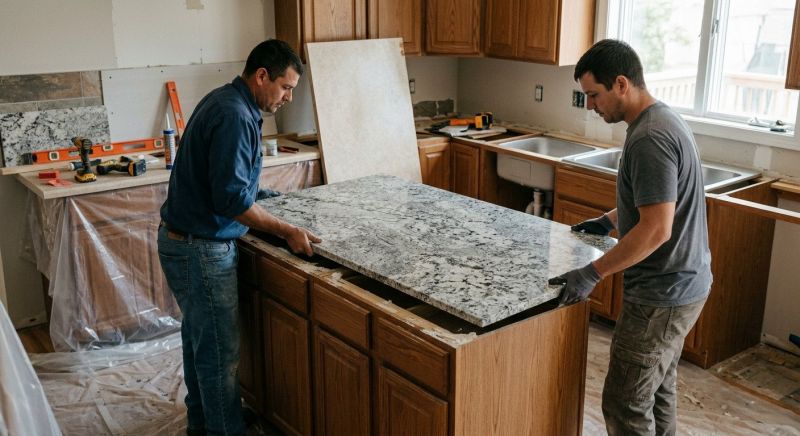 Custom Countertop Installation in Marin County, CA