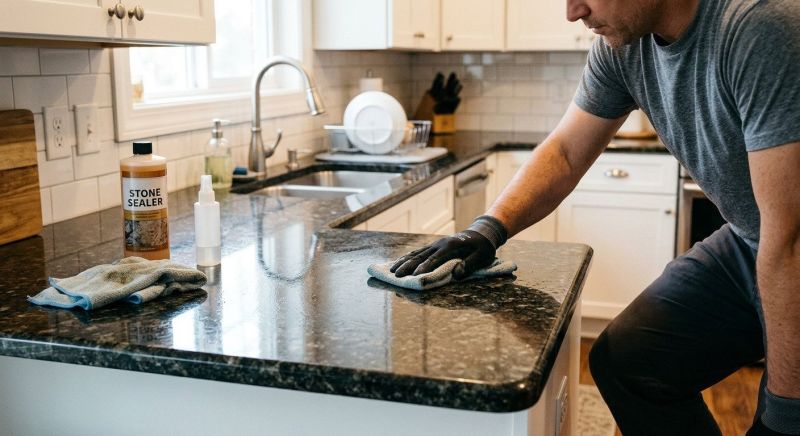 Granite Countertop Sealing in Sacramento, CA