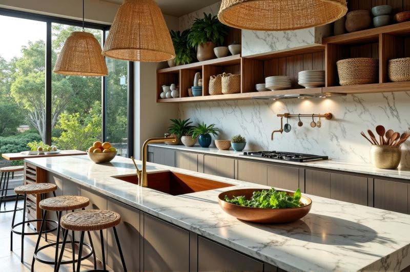 Marble Slab Installation in Sonoma County, CA